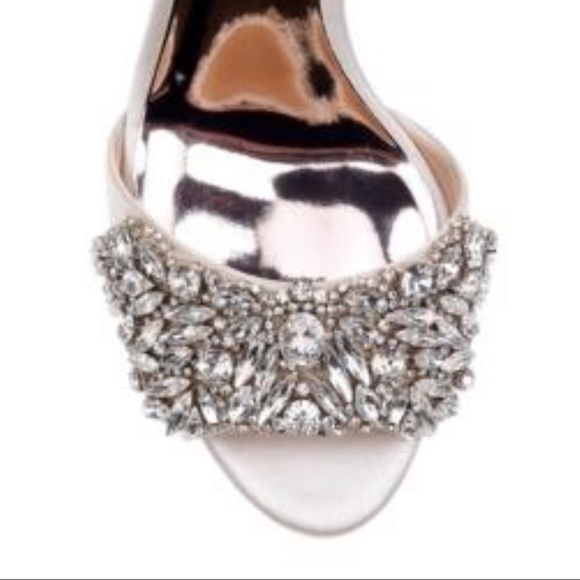 {Badgley Mischka} Hansen Crystal Embellished Shoe - Picture 3 of 8
